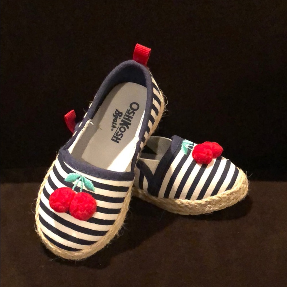 NEW Toddler Cherry Espadrille